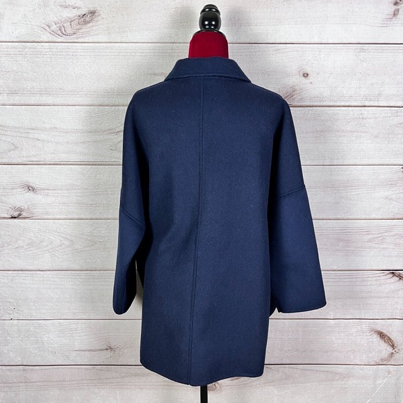 Boden Cape Jacket Wool Blend - Picture 3 of 13